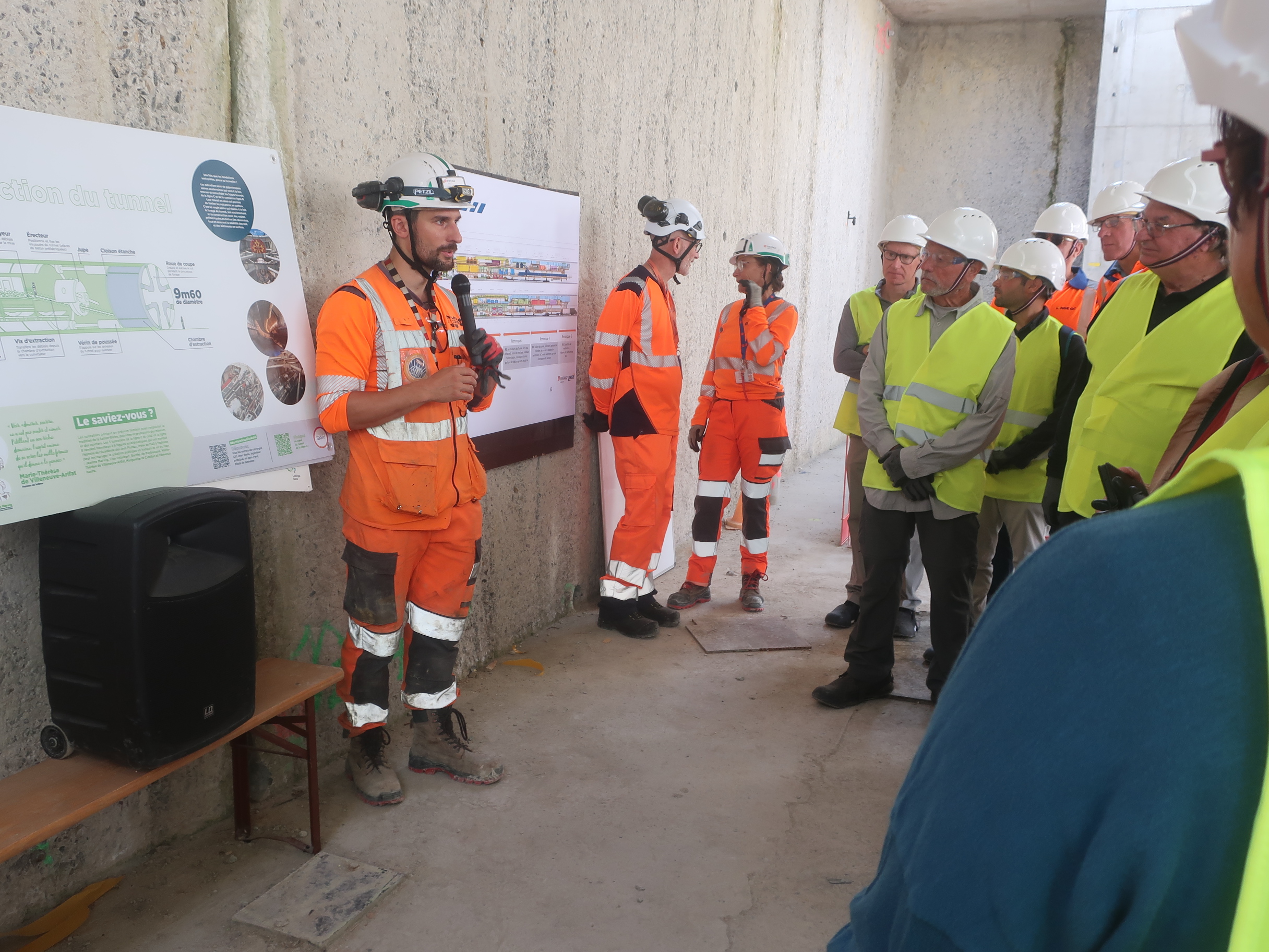2026-06-24 -  Deuxième visite du chantier de la ligne C du métro à Toulouse